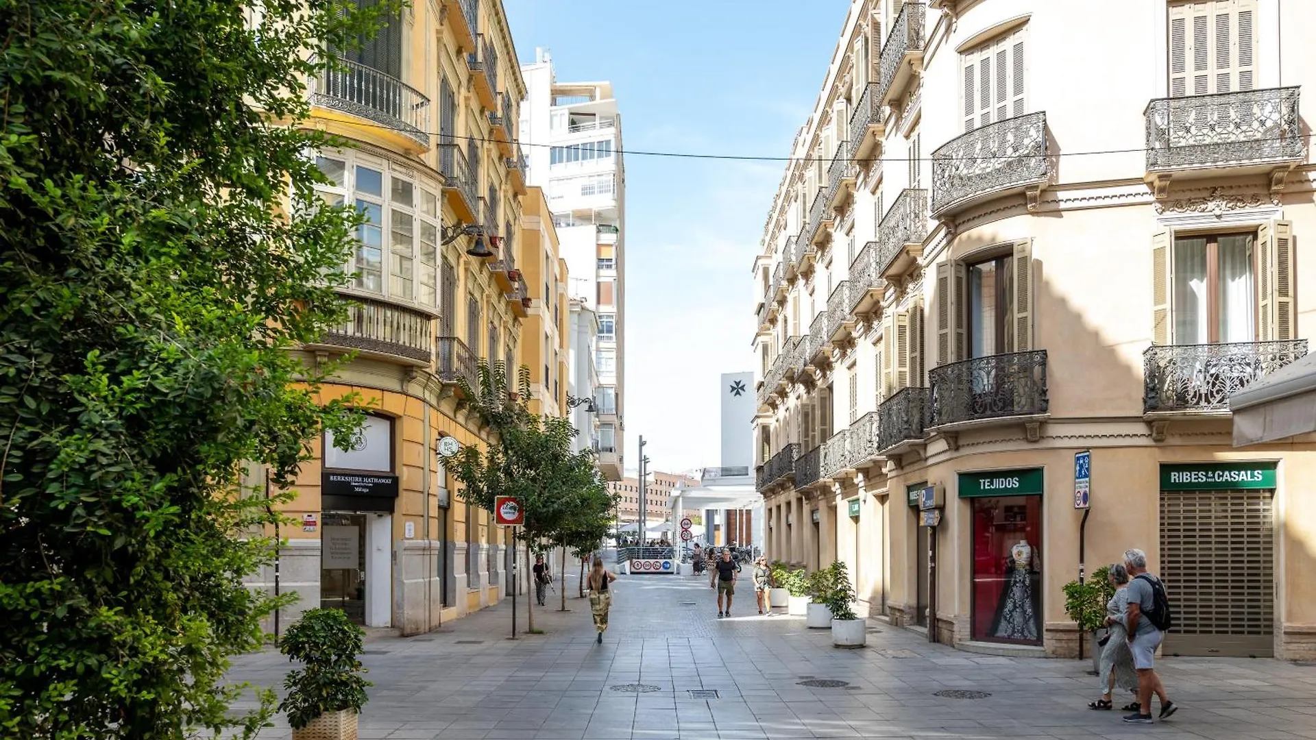 At Villafiel Atarazanas-Plaza Málaga Appartamento